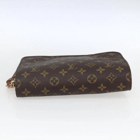 Authentic Louis Vuitton Orsay Monogram Canvas Clutch | LV Wristlet Pouch - Picture 7 of 16